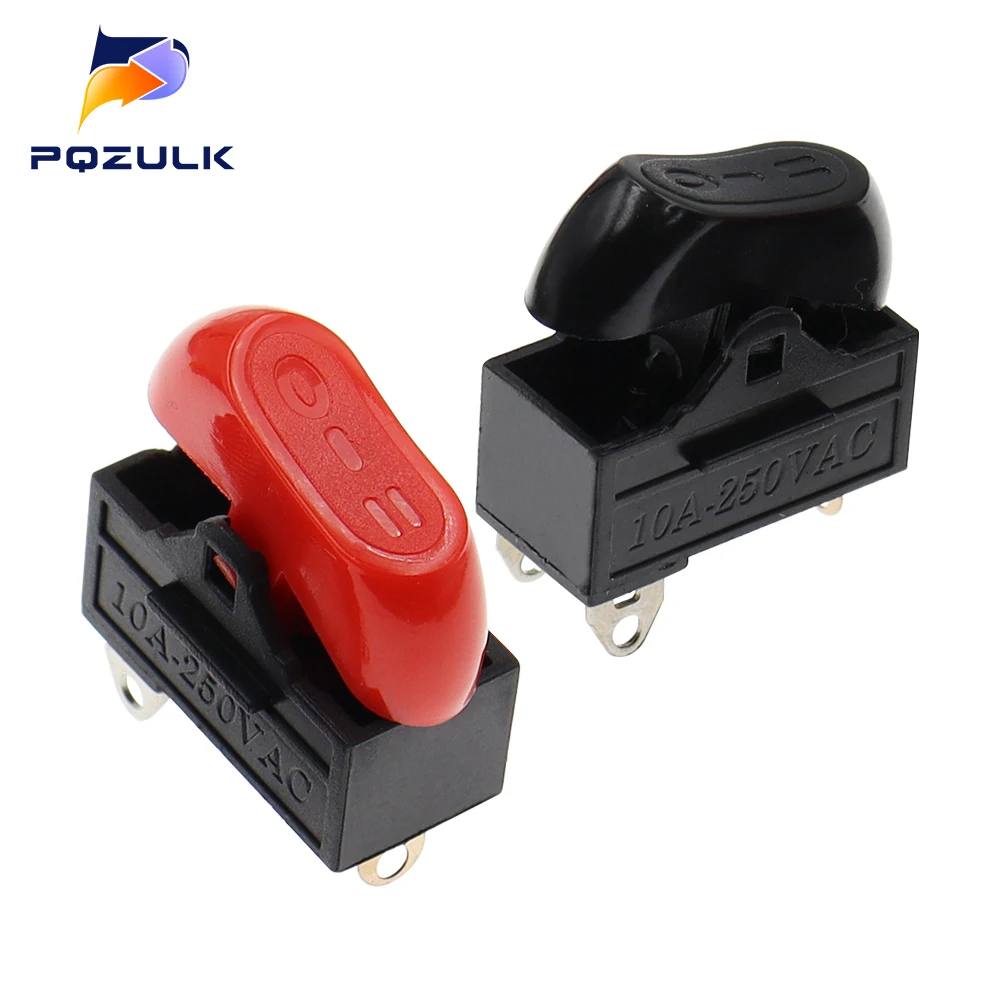 4PCS Hair Dryer Switch,Rocker Switch,3 Position ON OFF Boat Switch