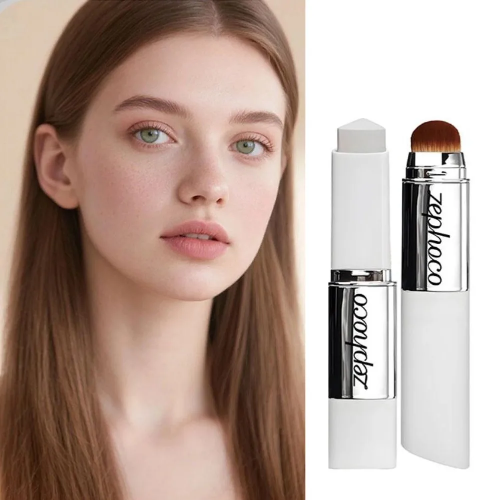 ZEPHOCO-Base en barra 2 en 1 que cambia de Color, Base facial duradera, maquillaje, corrector mate iluminador hidratante ligero