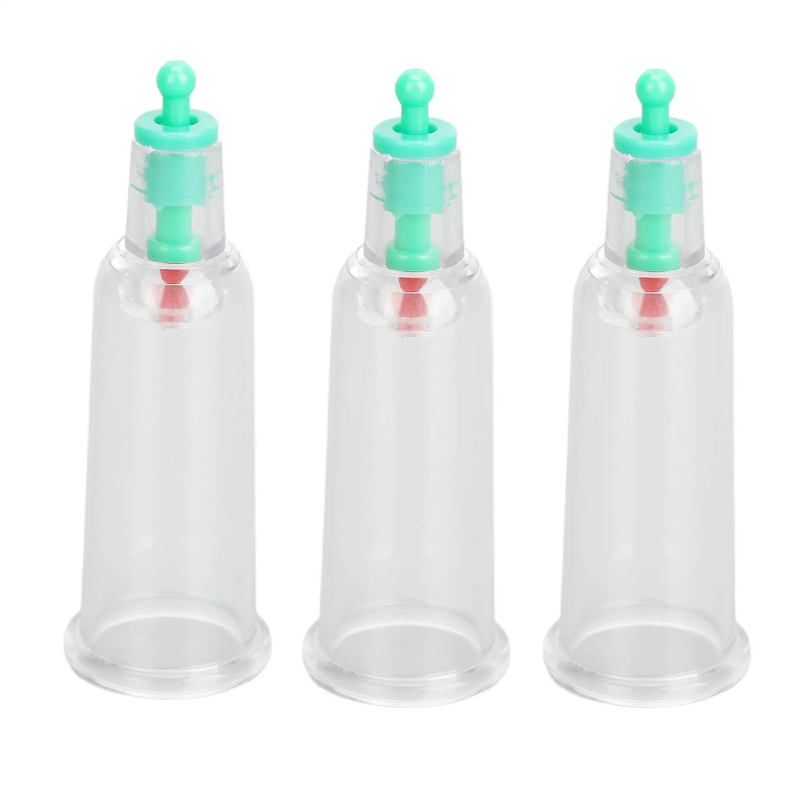 Finger Cupping Cups Strong Vacuum Suction Heat Resistant, Better Sealing for Muscle Relaxation - for home Use