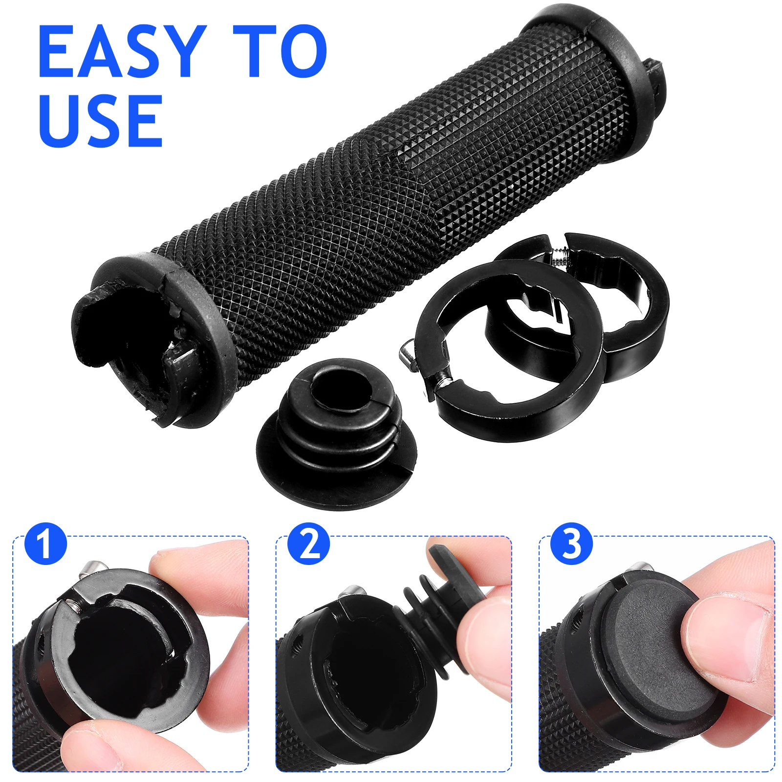 

1Set Bicycle Speed Lever Twist Shifters Handle Grips Kit Gear Grip Replacement Parts for Mountain Bike Straight Handlebars