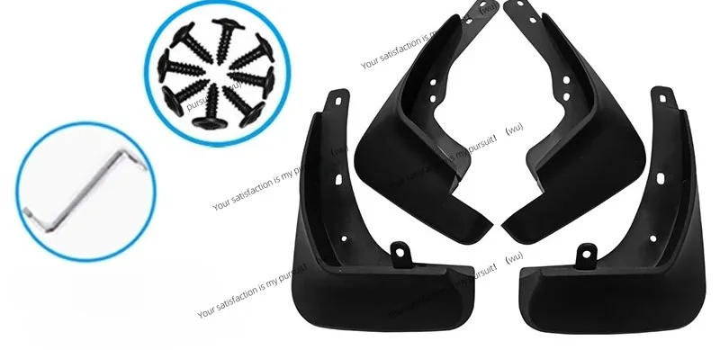 For KIA RIO 3 UB 2012 2013 2014 2015 2016 Russian Model K2 Mudflaps Mud Flaps Splash Guards Mudguards Front Rear Wheels Fender