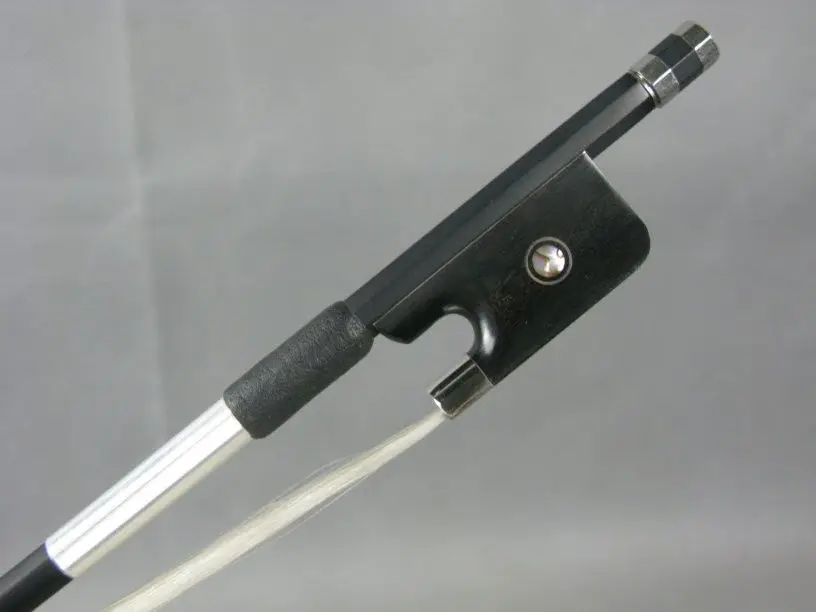 advanced black Carbon fiber Cello bow 4/4,ebony frog