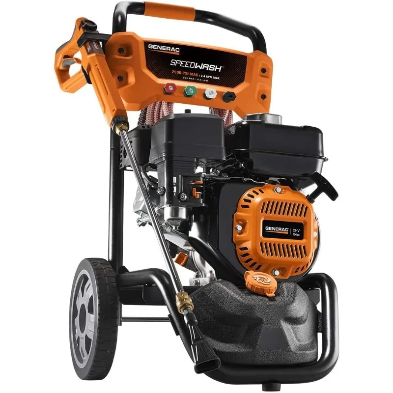 Lavadora de pressão Speedwash a gás Generac 7899 2900 PSI - eficiente e poderosa