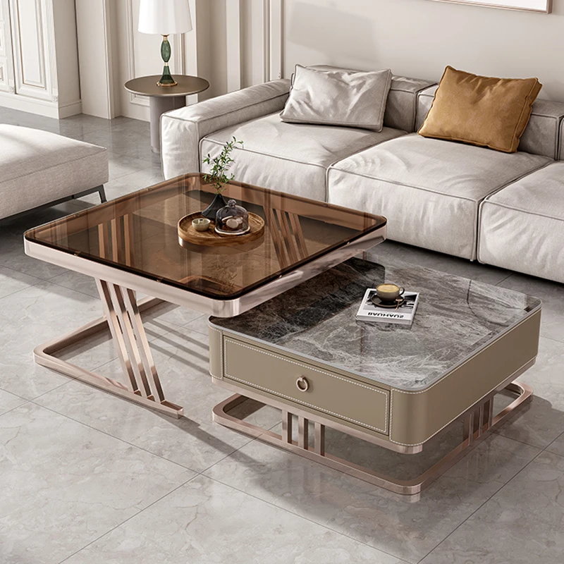 

Traditional Storage Coffee Table Modern Hardcover Center Side Table Wood Vanity Mobili Per La Casa Sedentary Table