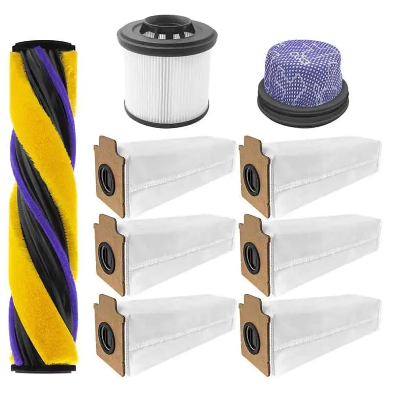 

【NECESSITY】For Dreame Z40 Station Vacuum Parts Replacement Main Brush HEPA Filter Dust Bag Accessories Compatible