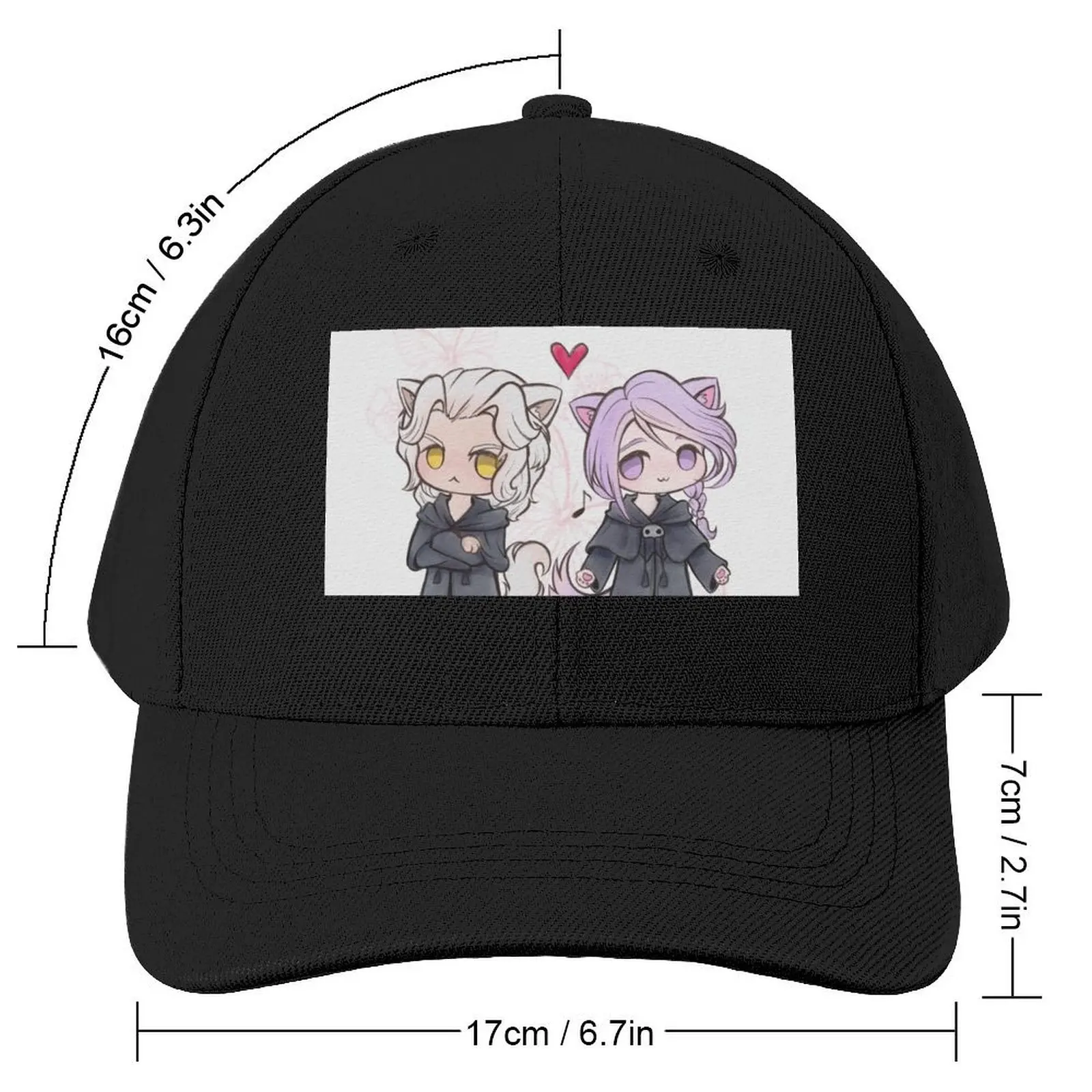 FFXIV Emet-Selch Hythlodaeus Hades Hythades Hythemet Cats Baseball Cap Brand Man cap sun hat Male Women's