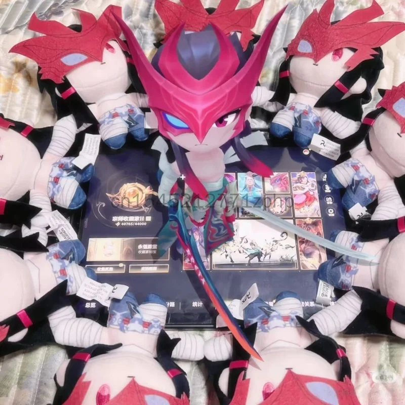In Stock League Of Legends Hand In Hand Magnetic Blind Box Pumki Original Plush Pendant Keychain Collectible Ornament Fans Gifts