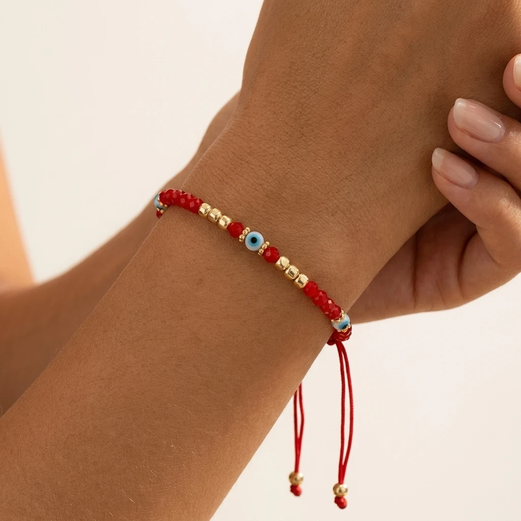 1pcs-bohemian-style-adjustable-demon's-eye-bracelet-unisex-daily-festival-wear-with-blessing-card-gift