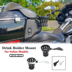 Motorcycle Accessories Passenger Drink Cup Holder Mount For Indian Pursuit Roadmaster Dark Horse Pursuit Roadmaster Limited