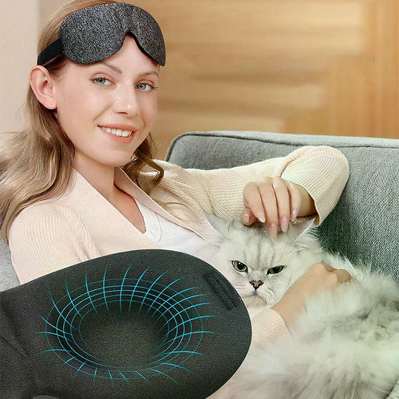 Sleeping Mask Soft Eyepatch Blindfold Blocking The Light Travel Eye Mask For 3D Sleeping Mask Night Sleep Patch Portable