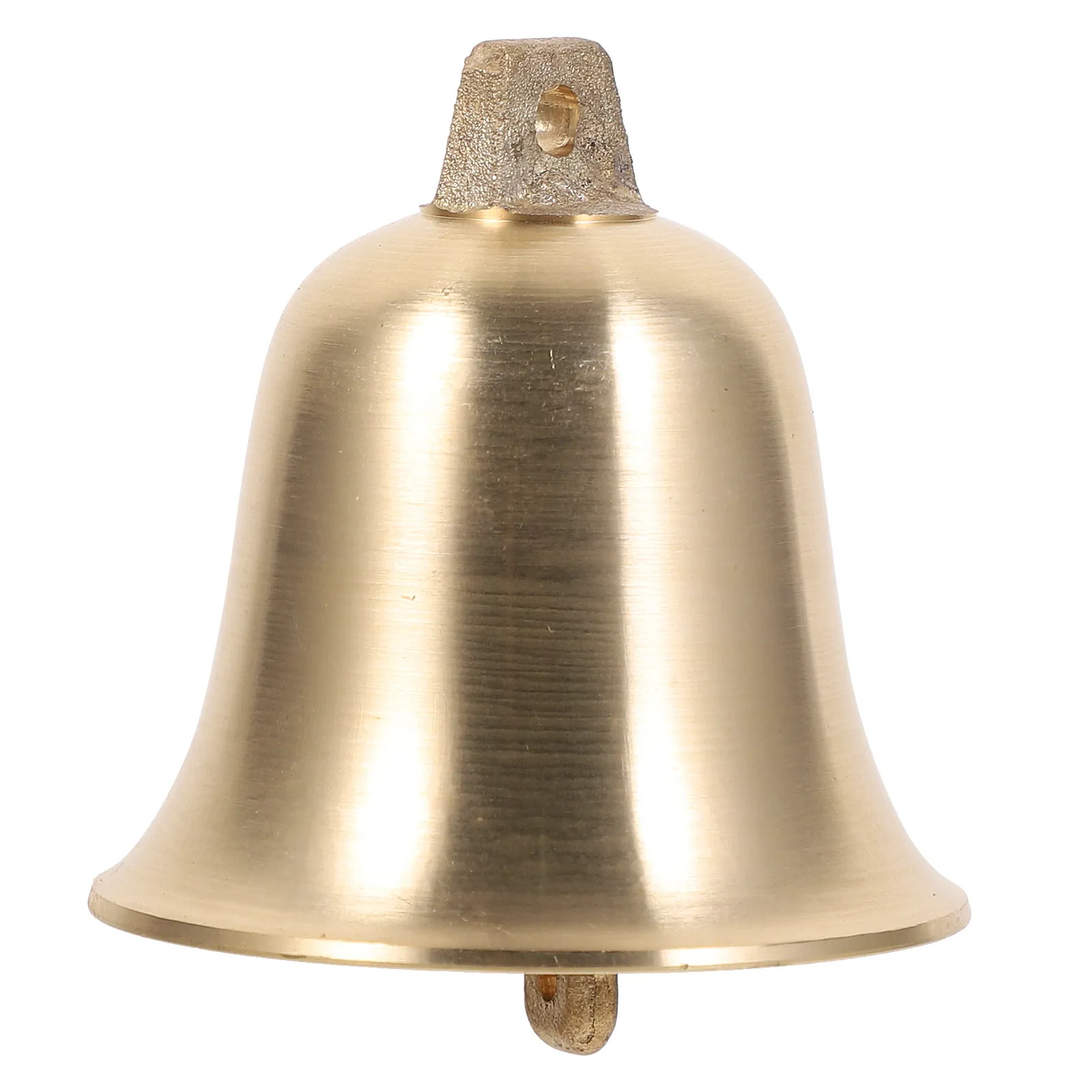 Suspending Brass Bell Ornament Vintage Mini Bell Charm DIY Supply for Crafts Home Decoration Christmas Wreath Festival Hanging