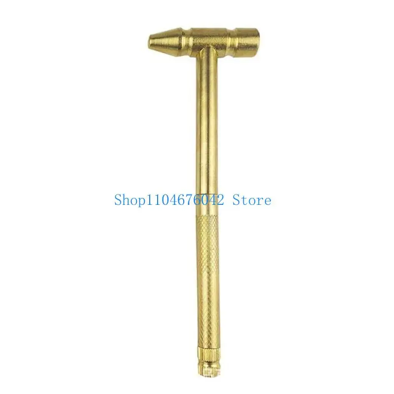 652F 6 In 1 Lightweight Copper Hammer and Screwdriver for Easy Carry and Quick Fixes