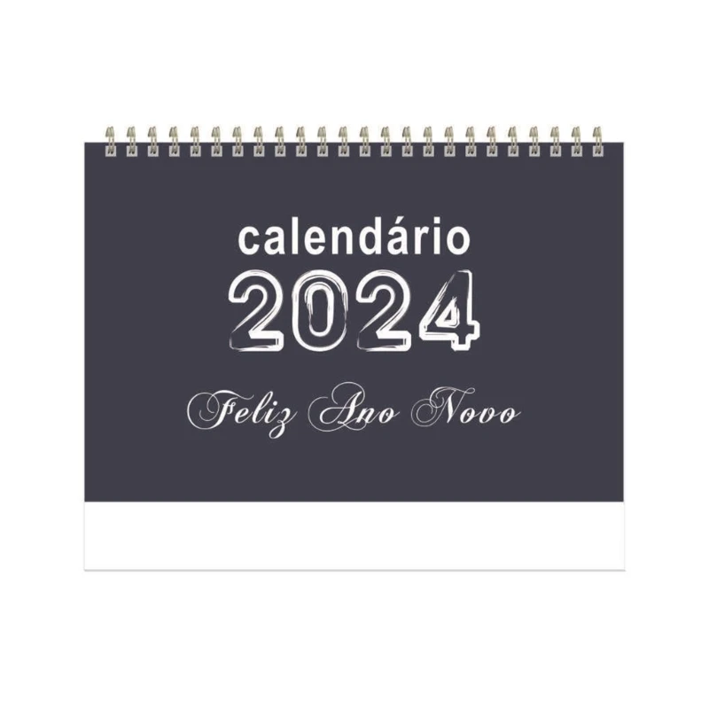 2024 Brazilian Calendar for Time Management and Scheduling Professional Design