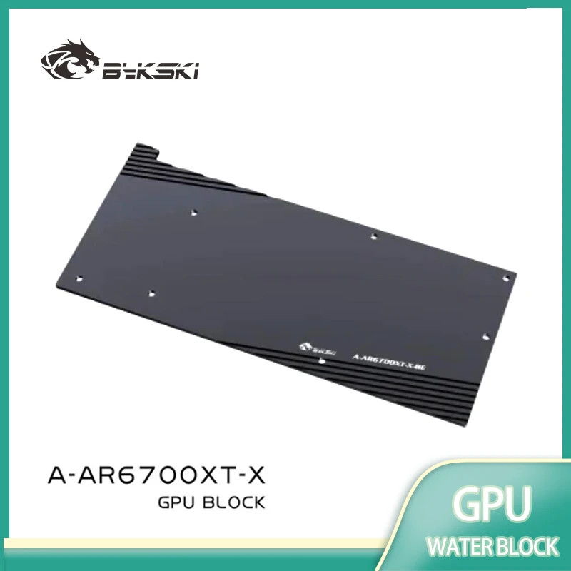 

Блок графического процессора Bykski A-AR6700XT-X для видеокарты ASRock Redeon RX 6700XT CHALLENGER PRO с водяным охлаждением/утолщенная медная пластина