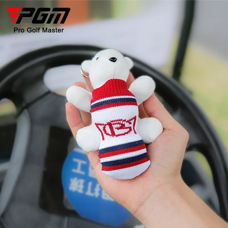 PGM Mini Golf Ball Bag Doll Clip Can Be Hung on The Hand/golf Bag/Belt Hold 2 Ball Waist Bags QJ004