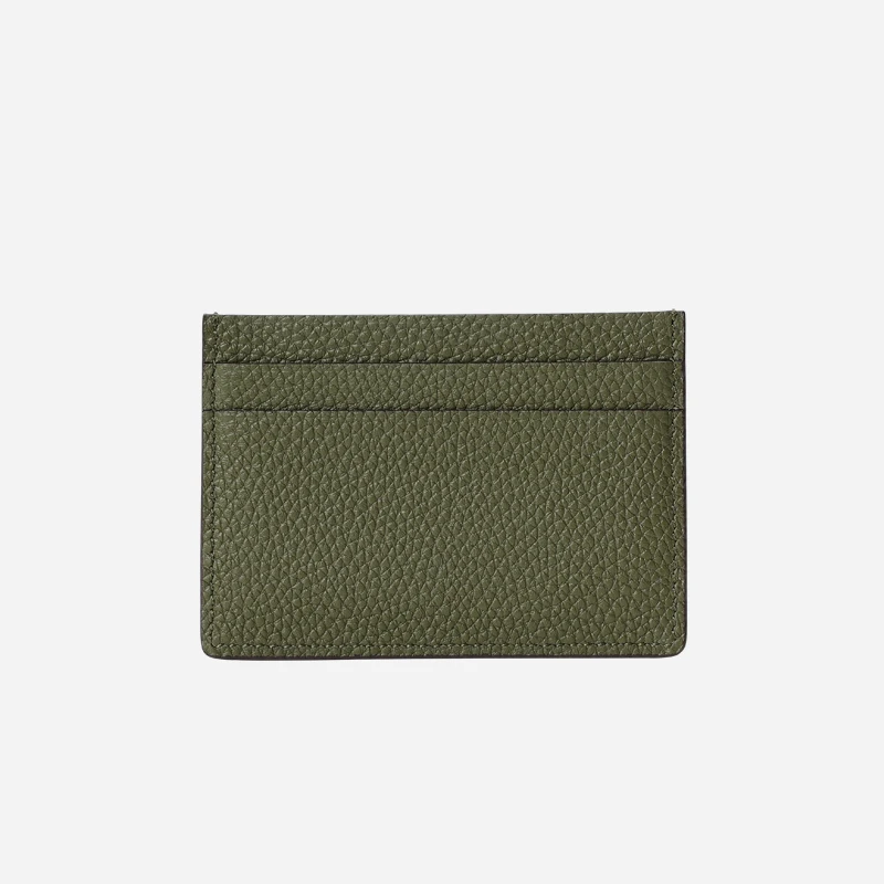 DIMY 2025 New Genuine Leather Compact Slim Minimalist First-Layer Cowhide ID Holder One-Piece ID Card Case High-End