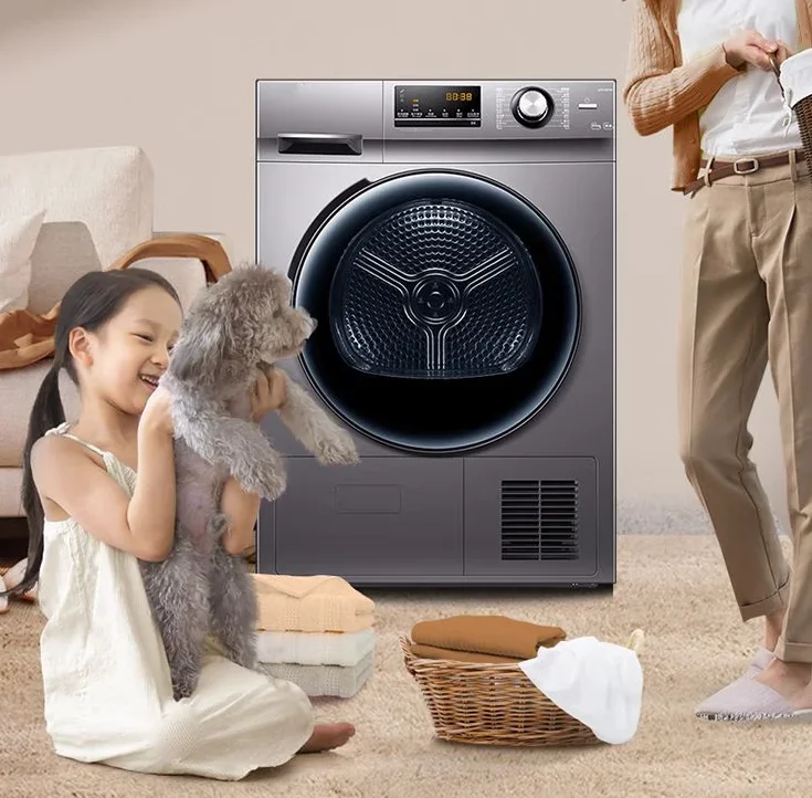 10kg heat pump dryer Multi function 10kg heat pump dryer Household clothes dryer for removing bacteria and mites