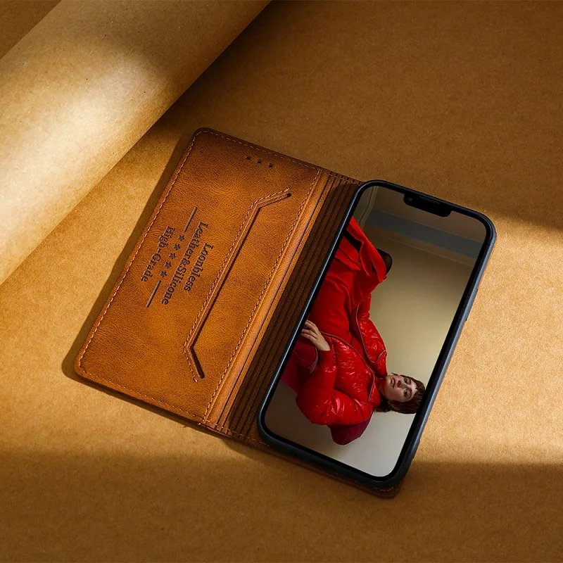 Case For Vivo iQOO Z10 Turbo Cover Phone Original Flip Leather