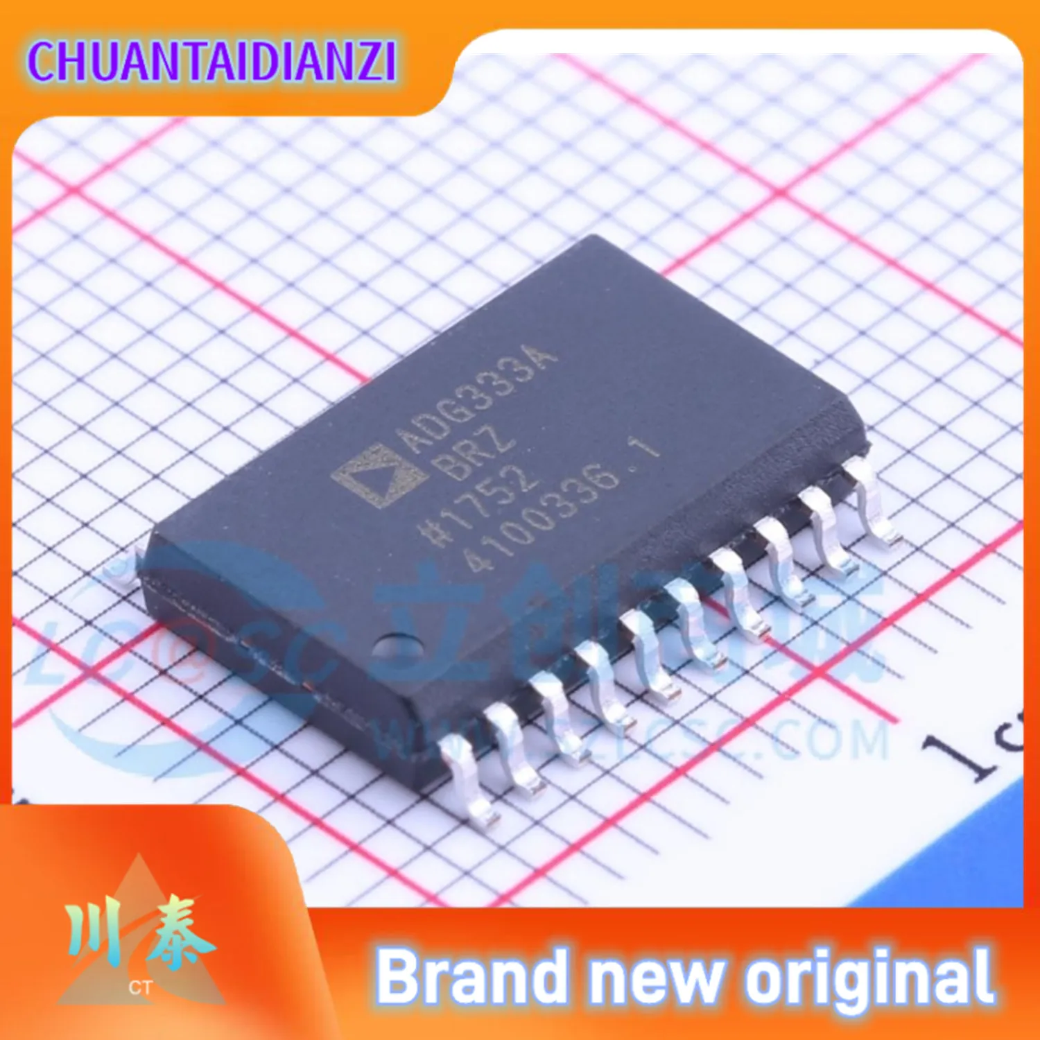 

10 шт./лот ADG333ABRZ ADG333ABR аналоговый переключатель/чип мультиплексора SOP-20 100% оригинал, новый