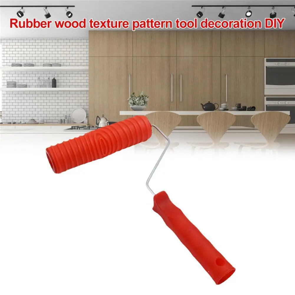 Imagem -02 - Tijolo Padrão de Pintura Rolo Tijolo Padrão de Concreto Stamper Textura Decorativa Rolo Mão Ferramenta 3d