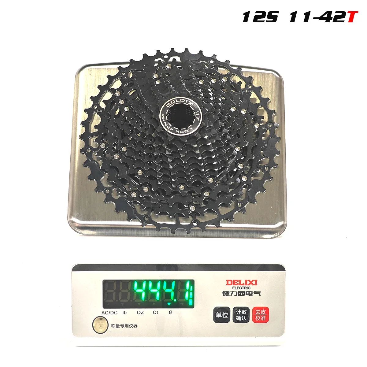 GOLDIX Ultralight Fiets Cassette Vrijloop Koolstofstaal Materiaal 9/10/11/12/13 Speed HG Structuur Tandwiel voor Mountainbike