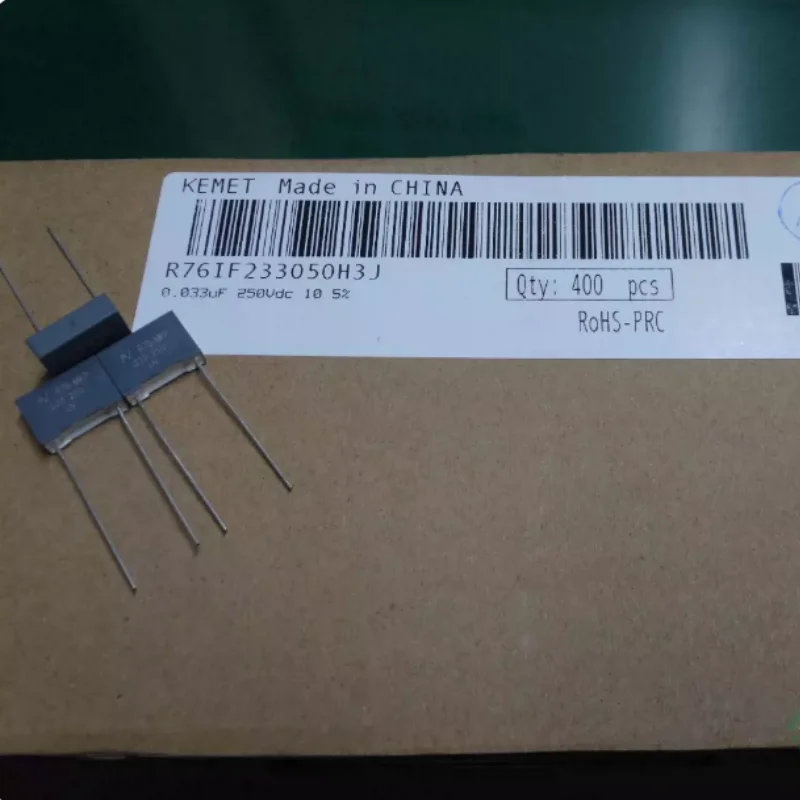 10pcs-100pcs KEMET AV R76 0.033uf/250V 33nf 333 MKP brand new film capacitor 10MM