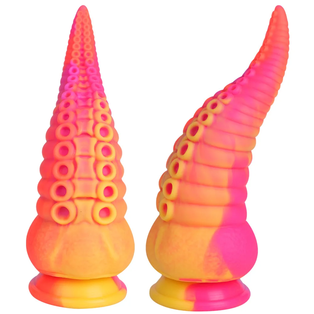 

Silicone Huge Anal Plug Dildo Octopus Tentacles Big Butt Plug With Suction Cup Prostate Vaginal Massage Sex Toys For Women Men