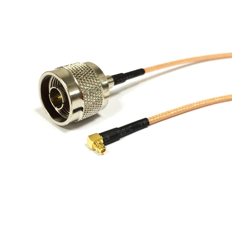 New  N  Male  Switch MMCX Plug Right Angle Pigtail Cable RG316 Wholesale 15CM/30CM/50CM/100CM for WIFI Antenna