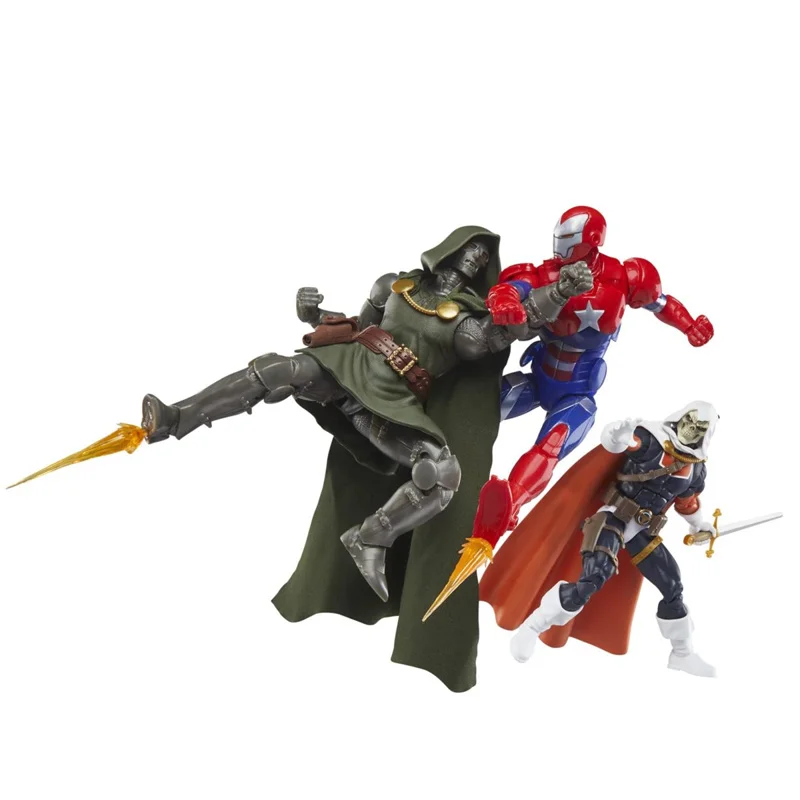 Hasbro Marvel Legends Series Doctor Doom/TASKMASTER/IRON PATRIOT 85th Anniversary 6-in Action Figure Collectible Model Gift New