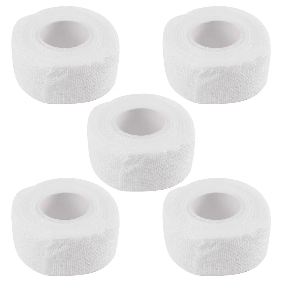 5Pcs Self-Adhesive Elastic Bandages Cotton First Aid Tape Sports Protective Wrap for Men Women Tape