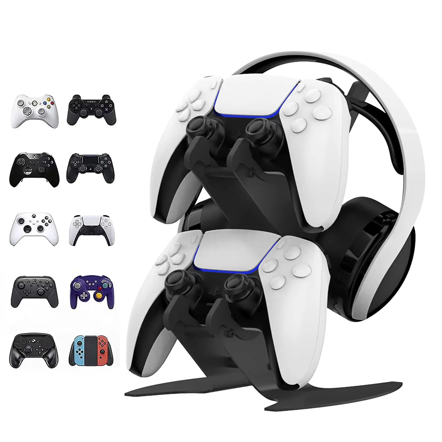 

DOYO Game Controller Holder, Universal Headset Holder Gamepad Gaming Controller Stand Mount Accessoreis for Xbox One