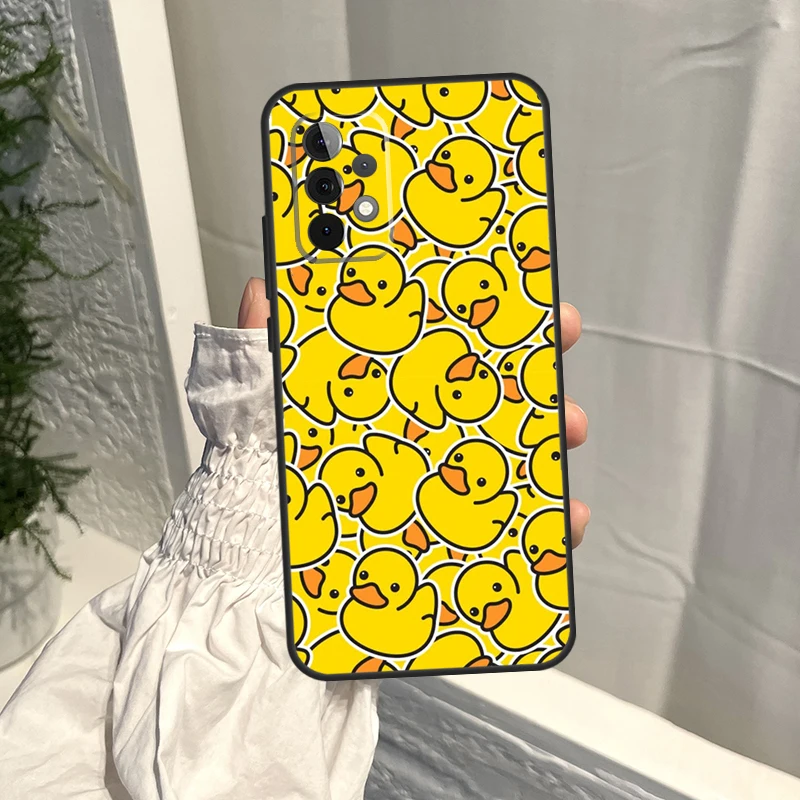 Custodia Cartoon Cute Goose Duck per Samsung Galaxy A16 A36 A56 A06 A13 A53 A33 A23 A55 A35 A17 A54 A34 A14 A52 A32 A15