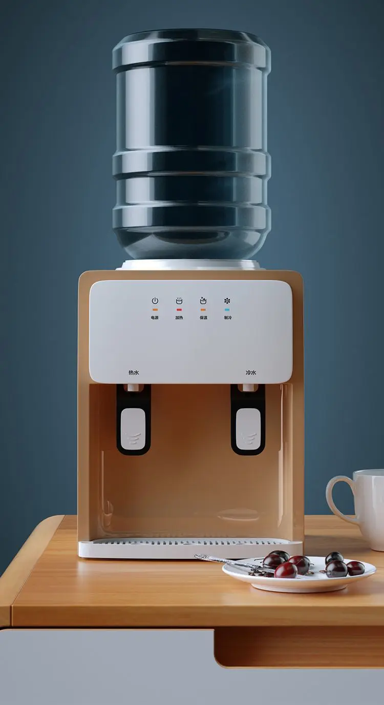 Dual-purpose water dispenser household desktop mini quick-heat small student dormitory desktop convenient water dispenser