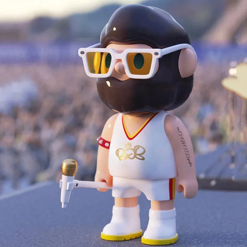 12개 레트로 리플레이 시리즈 애니메이션 액션 피규어 랜덤 백 장식 피규어 홈 데코 데스크탑 인형 모델 소녀 선물