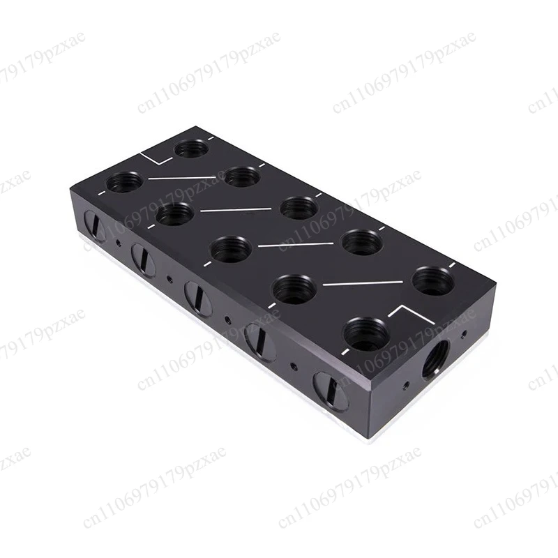 ES‑C5 Distro Plate Custom‑Designed for Server‑Rack Installation, Enterprise‑Grade Water‑Cooling Components