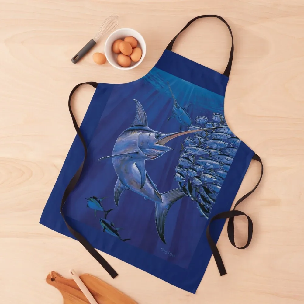 

Swordfish roundup Apron For Women Kitchen Accessories 2022 Salon Apron