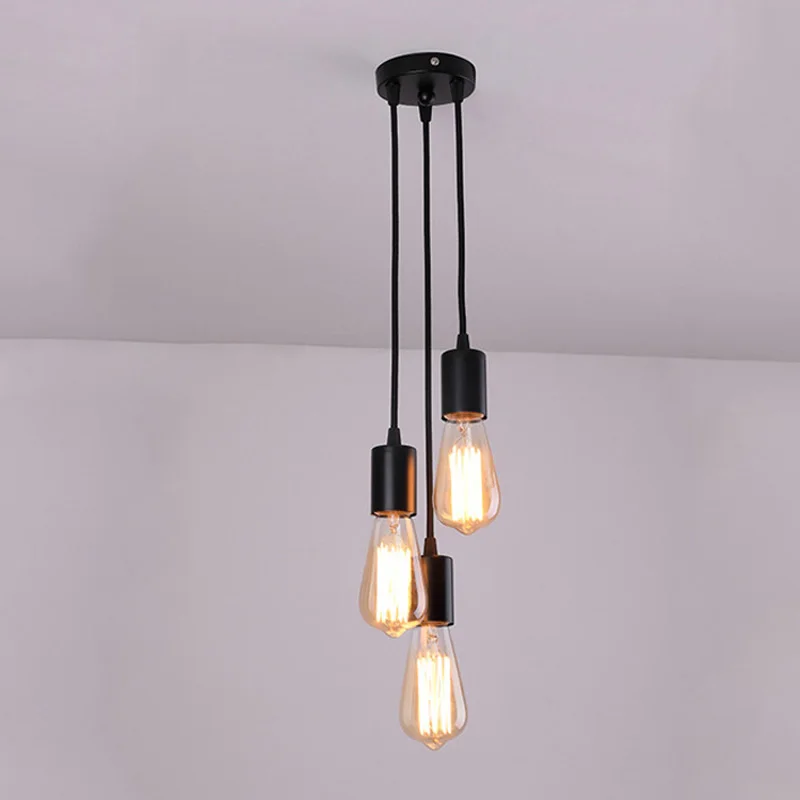 Simple Led Pendant Lights E27 Ceiling Hanging Lamp Bedroom Living Room Restaurant Bar Decor Chandeliers Indoor Lighting Fixtures