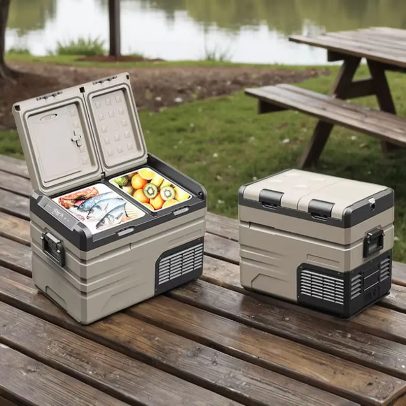 Outdoor Fridge Camper Van Portable Refrigerator RV Freezer Cooler Box