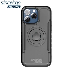 Shockproof Case for iphone 14/15/16/17 Pro Max Quick Mount Overmold Case with Adapter for series C Gen 1/2 Mount