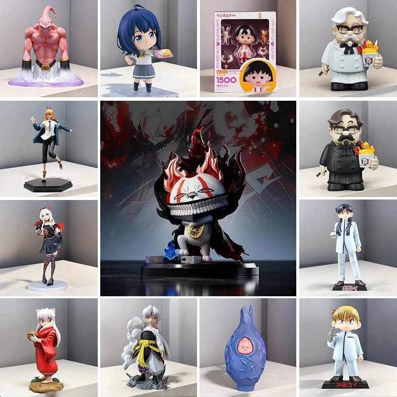 

Anime Dragon Ball Figurine Buu One Piece Action Figures NARUTO Model Inuyasha PVC Collection Toys Birthday for Children Gifts