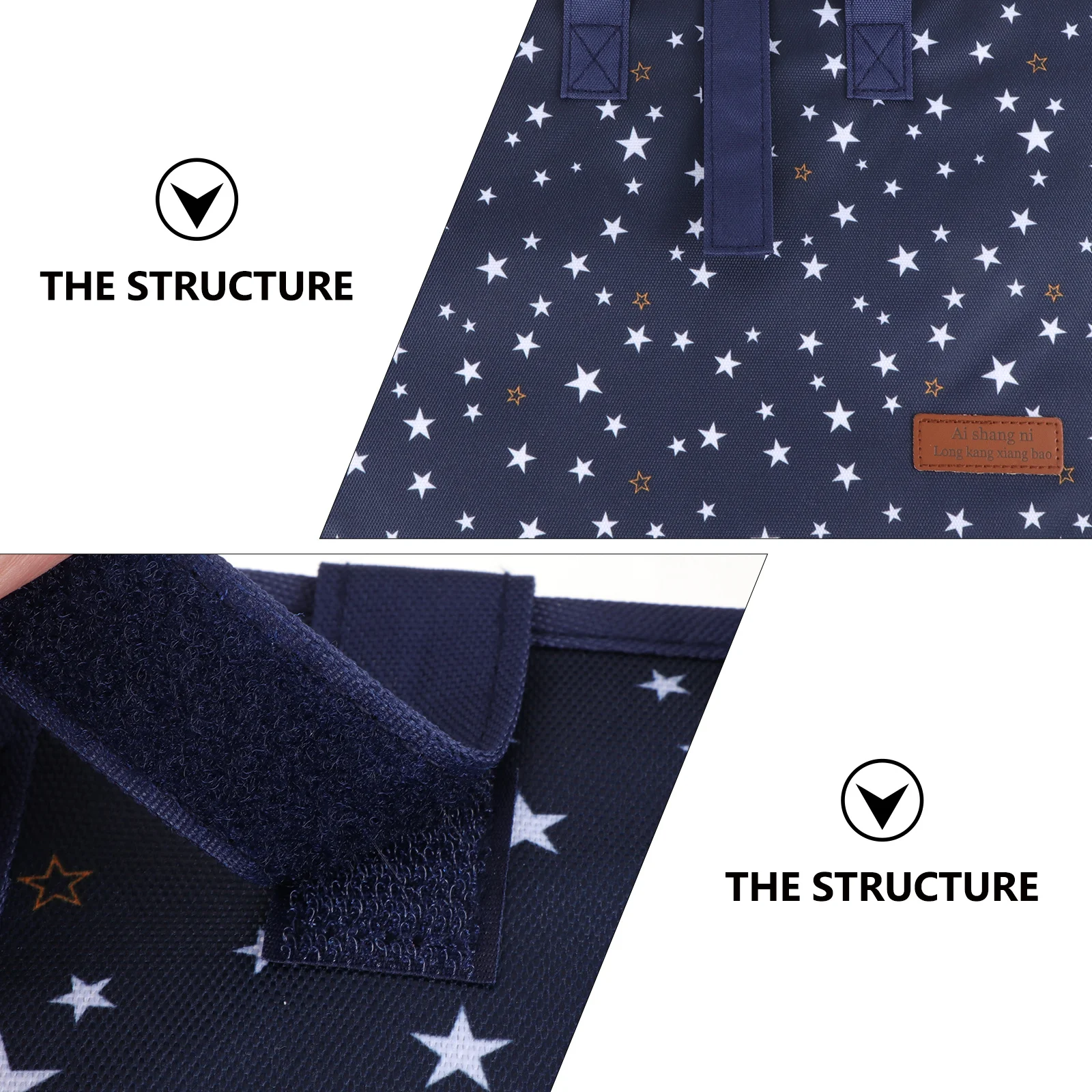 

Expanding File Folder Document Organizer 13 Tab Pockets Portable Handle Waterproof Oxford Fabric Storage File Folder