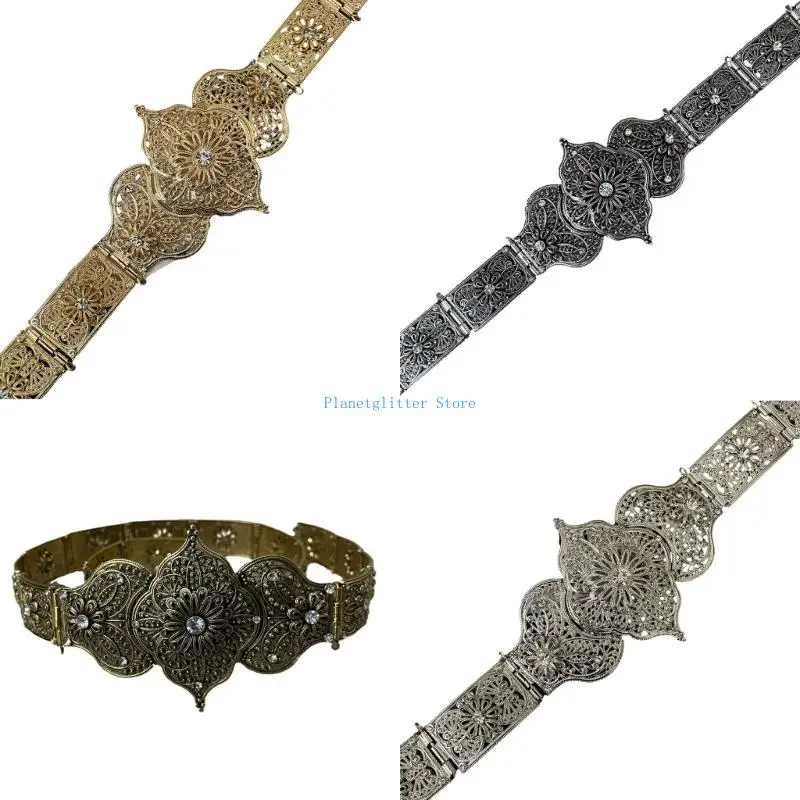 

652B Luxurious Waist Belt Hot Girl Stylish Wedding Adjustable Body Chain for Dress