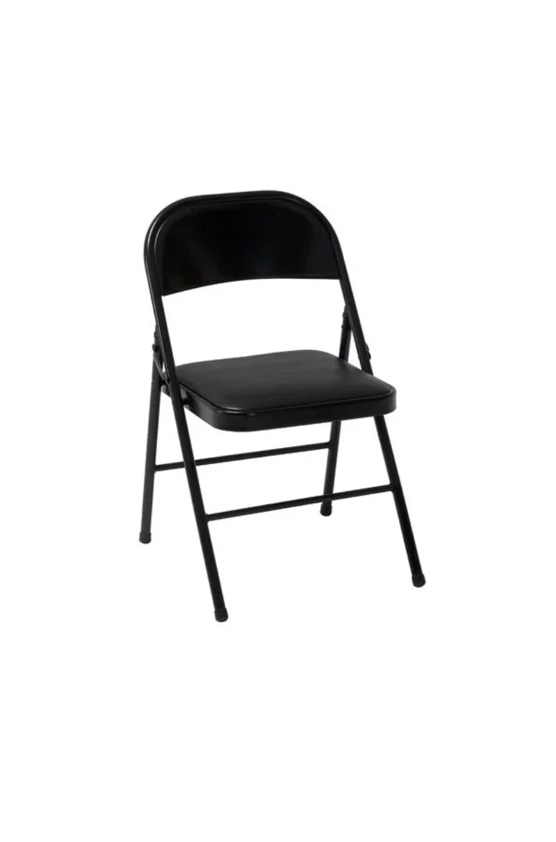 Mainstays 4PCS Black Wedding Conference Folding Chair Set