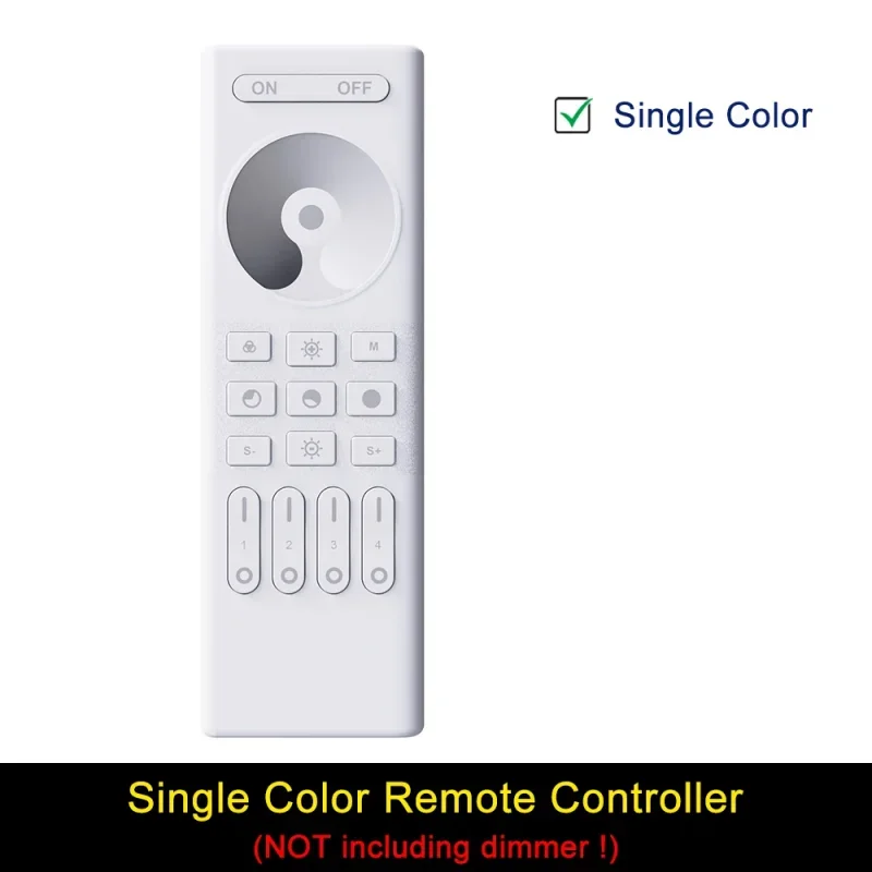 LED Dimmer LED Controller 5in1 Tuya Zigbee Wifi Smart 2.4G RC Support Alexa Google Assistant for 12/24V CCT RGB RGBCCT COB Strip