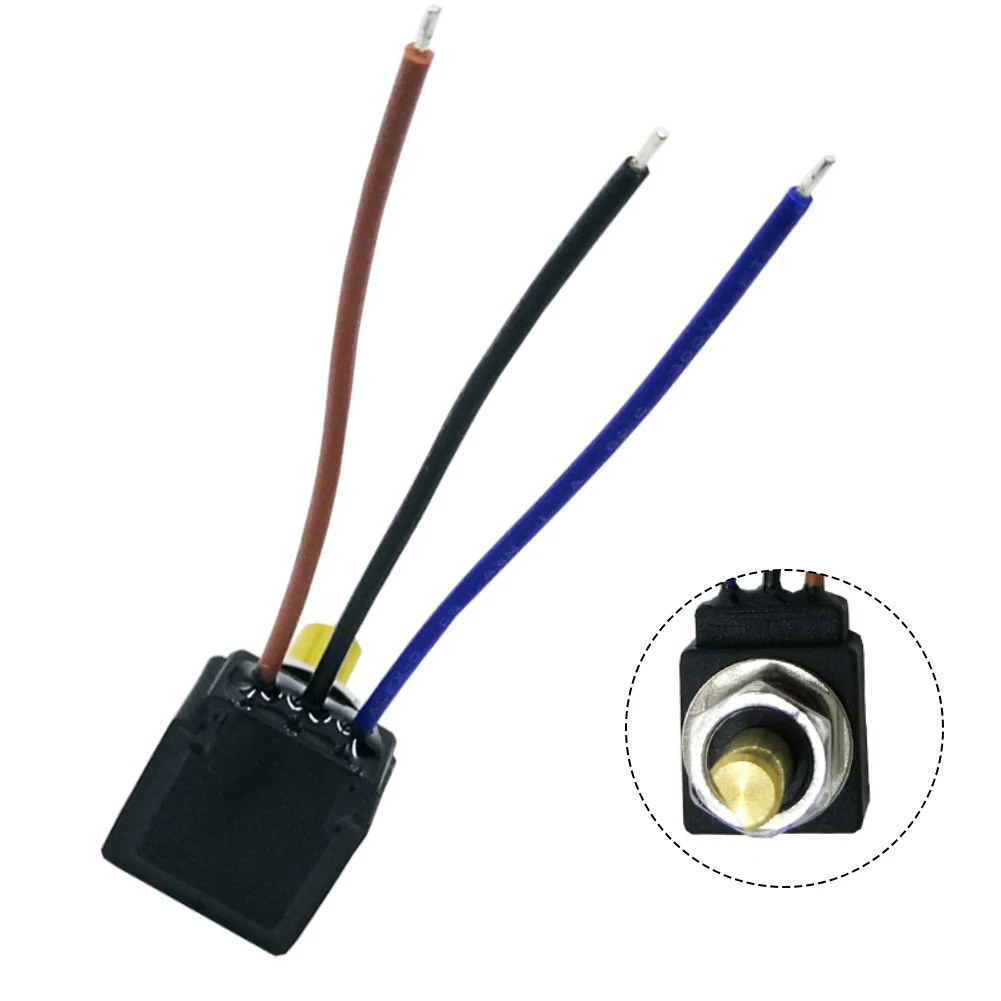 1pc Rotary Potentiometer Special Adjustable Resistor Waterproof  For Electronic Equipment Accessories Easy To Install
