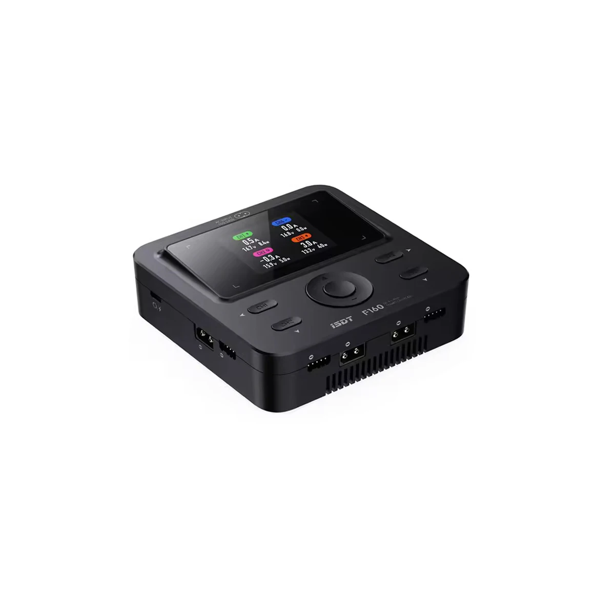 ISDT F160 AC / DC Quad Smart Charger for 1~4S LiFe Li-Ion LiPo LiHv ULiHv 4~12S NiCd/MH 2~7S Pb Battery Charge view 2