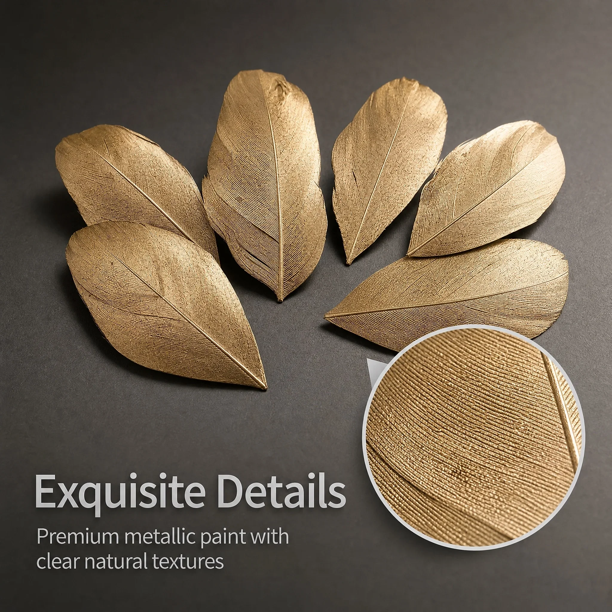 Plumas de Ganso Teñidas de 7-9cm, Plumas Cortadas con Spray Dorado y Plateado, Manualidades DIY, Joyería, Accesorios para el Cabello, Disfraces, Decoración de Bodas
