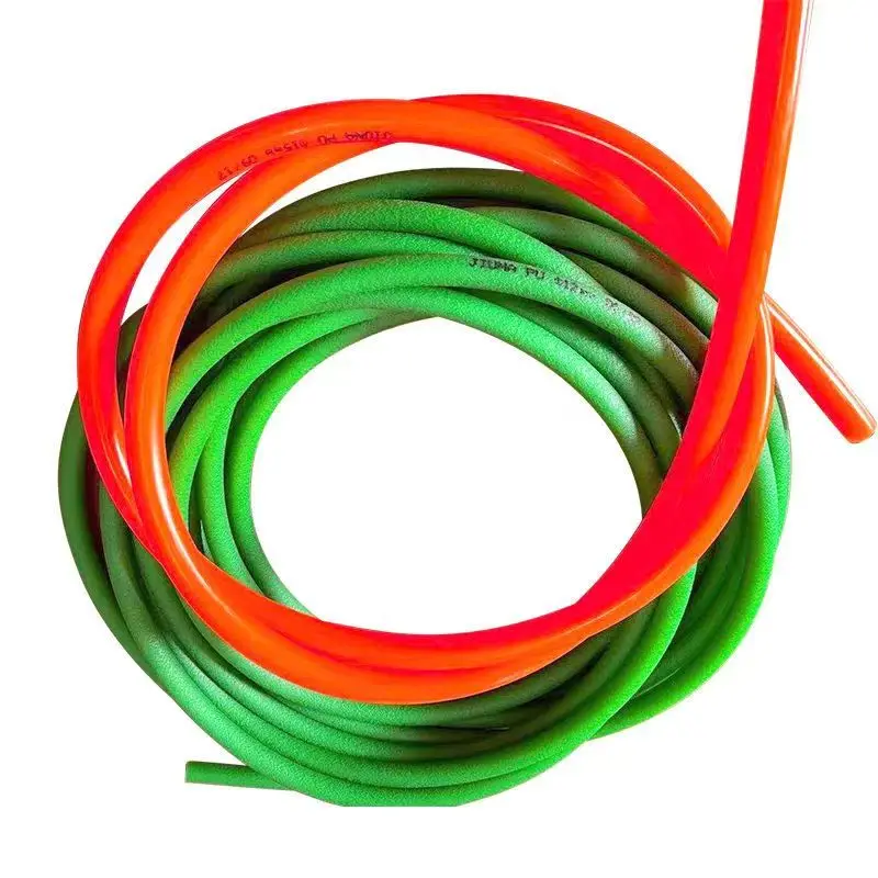 1-5M Round Green/Red Polyurethane Conveyor Belts PU Drive Belt Meltable Cord Diameter 1.5/2/2.5/3/3.5/4/5/6/7/8/9/10/12/15/18mm
