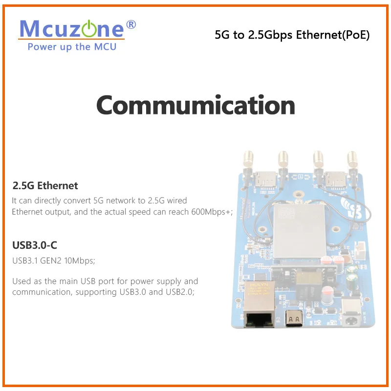 MR5210P V3, 5G to 2.5Gbps Ethernet(PoE),4-layers，support RM551E-GL,RM500U-EA,RM530N-GL,RM520N-GL,RM521F