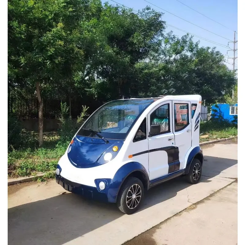 Street Electric Fuel Patrol Cart Small Mini 8 Passengers Vehicle high quality made in china with door customized